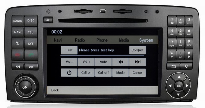 Ouchuangbo Car Radio Multimedia Stereo DVD System for Mercedes Benz GL X164 /ML W164 GPS iPod USB TV RDS OCB-1507