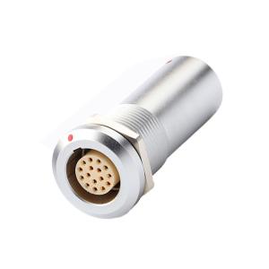 Wholesale Military Industrial Medical Circular Connectors B Series Z19 16P Fixed Double Pass, Nut Fixed, Fixed Pins At Both Ends from china suppliers