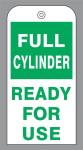 Plastic Tag Waterproof Durable Glossy Safety Tag Printed Logo Cylinder Tag