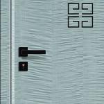 950*2100mm Wooden 38dB Sound Dampening Interior Door With Frame