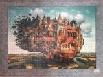 500 Piece DIY Jigsaw Puzzles 3mm ASTM Adults Colored Printed 1000 Pieces 19