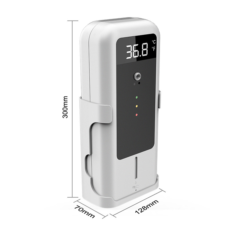 Sensor Dispenser 300 Ml Body Temperature Measurement Machine