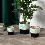 High quality outdoor tall ceramic flower pot wholesale custom modern big ceramic
