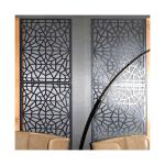 American Style Custom Laser Cut Metal Stainless Steel Wall Panels Partition