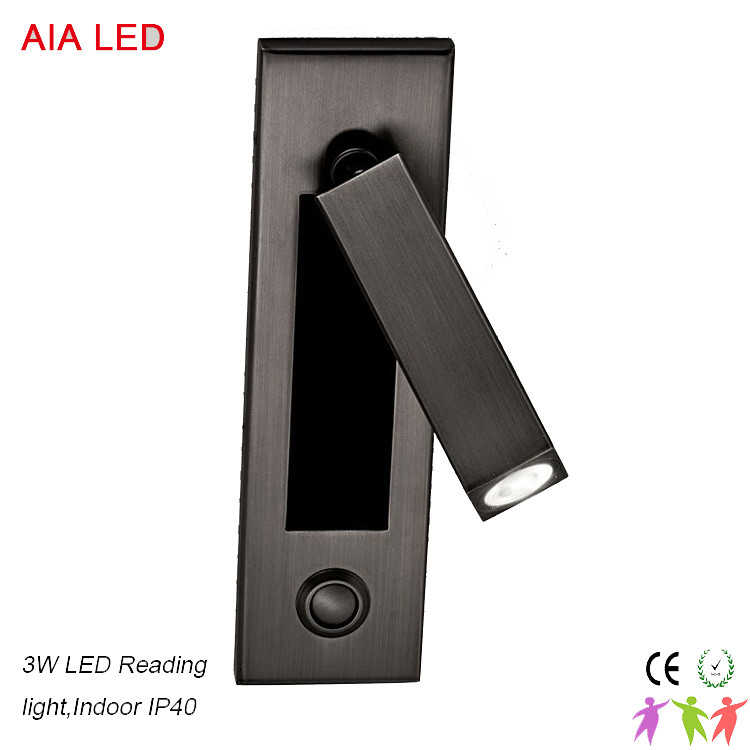 Surface mounted modern bedside LED wall lamp/led reading lamp headboard wall light