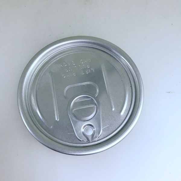 73mm 300# Aluminum Easy Open Can Lids For Canned Food