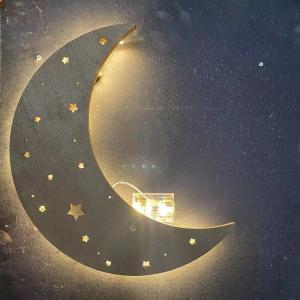 Wholesale Customized baby and child room wooden wall decoration lamp Bedside lamp from china suppliers