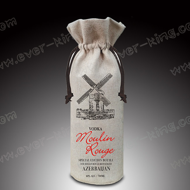 Plastic Label 500mL Cotton Liquor Packaging Bags