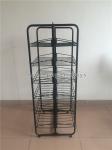 High End Clothing Store Fixtures 5 Shelves Double Sided Display Stand For Caps