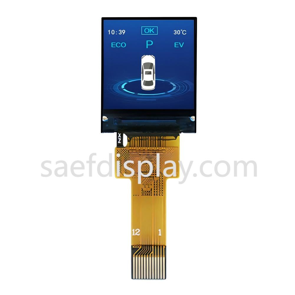 Small IPS TFT LCD Display 0.85inch 0.85'' 128x128 Resolution Full Color 12pin ZIF Connector