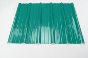 Wholesale Trapeziod Pattern Pvc Plastic Roof Tiles Heat Insulated Sound Proof from china suppliers