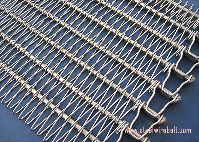 Plain Weave 0.15m/min 1.5mm Wire Metal Conveyor Belt