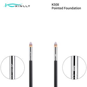 Wholesale Nylon Hair ISO9001 Copper Ferrule Luxury Makeup Brushes from china suppliers