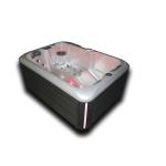 Freestanding Outdoor Whirlpool Hydro Massage Hot Spa Tub For 3 People