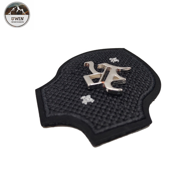3D Texture Custom Made Embroidered Patches With High Stitch Count Design