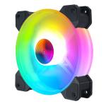 RGB colorful LED Light PC Cooler Fan Autocontrol Heatsink Cooling Fan for