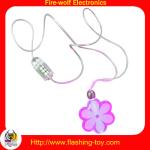 OEM / ODM promotional Star / Heart / Flowe Led PS Flashing Led Necklaces