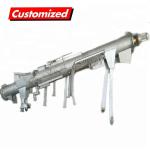 Recycling Stainless Steel Auger Conveyor Customized Auger Screw Feeder