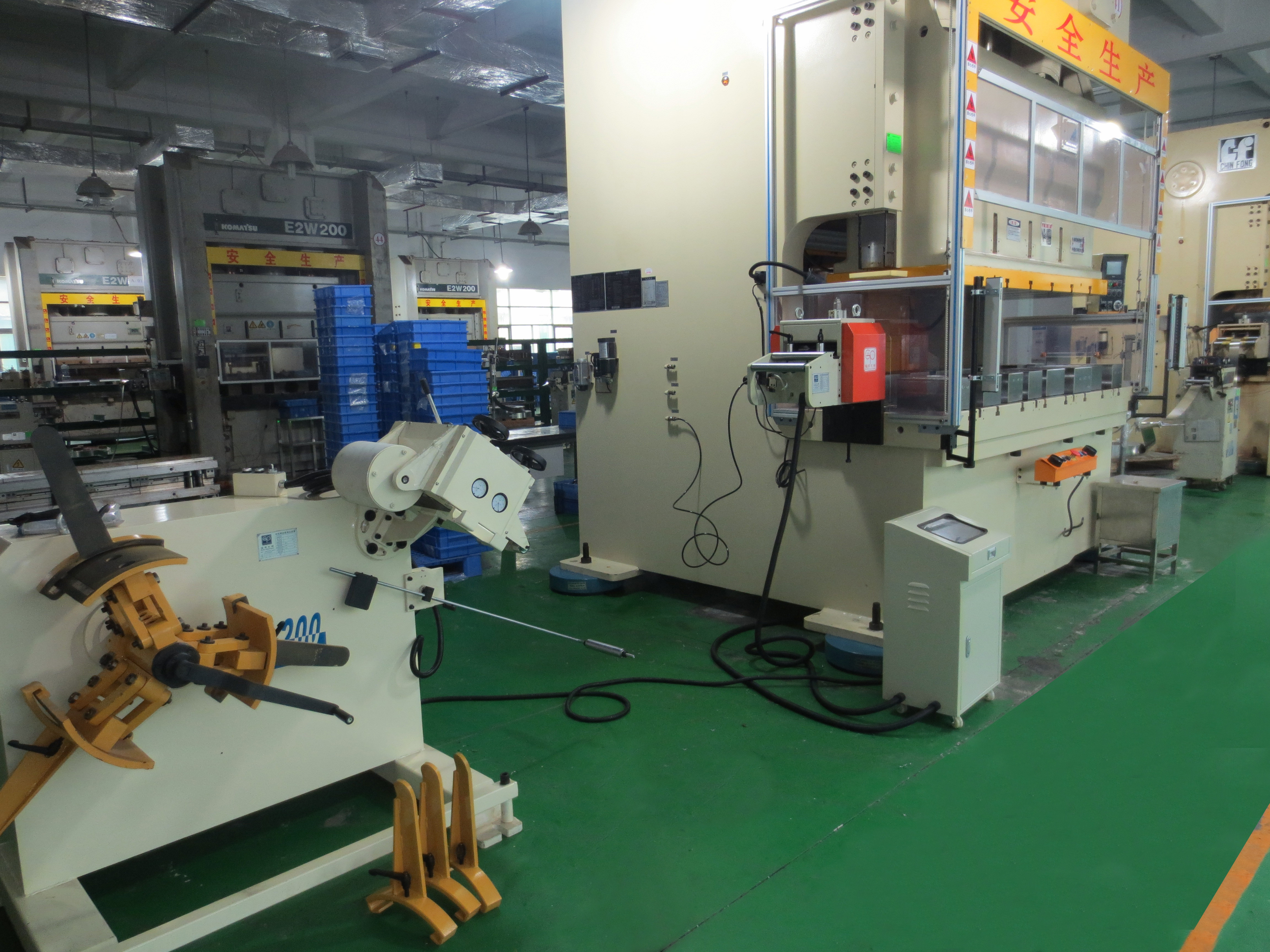 20m/Min Pneumatic Relaxation Servo Roll Feeders For High Speed Punch Press Machine