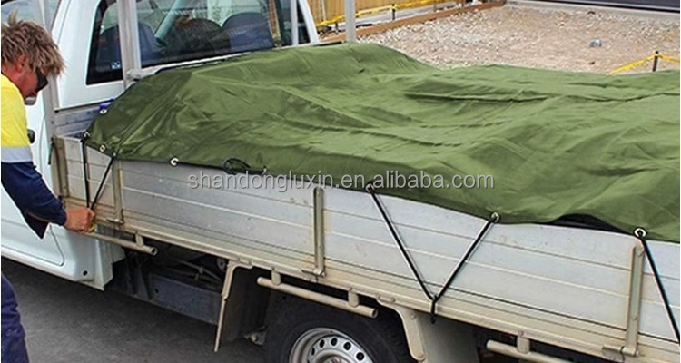 Waterproof Heavy Duty PVC Tarpaulin Durable and Moisture-proof for Sunlight Blocking