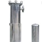 1" FNPT In/Out Industrial Strength Stainless Steel Filter Bag Housing for Farms
