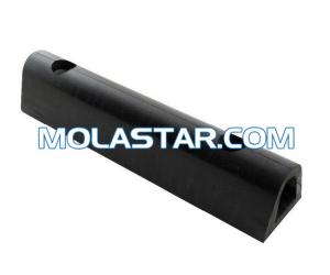 Wholesale Molastar Dock Jetty Rubber Fender/D Type Rubber Fender/Semicircular Rubber Fender from china suppliers