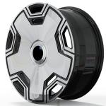 22x9.5 ET45/22x11.5 ET47 Black Mached Face Forged Wheels For Mercedes-Benz GLS