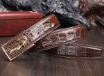 Dongguan factory supply origin new alligator belt crocodile leather men's belts