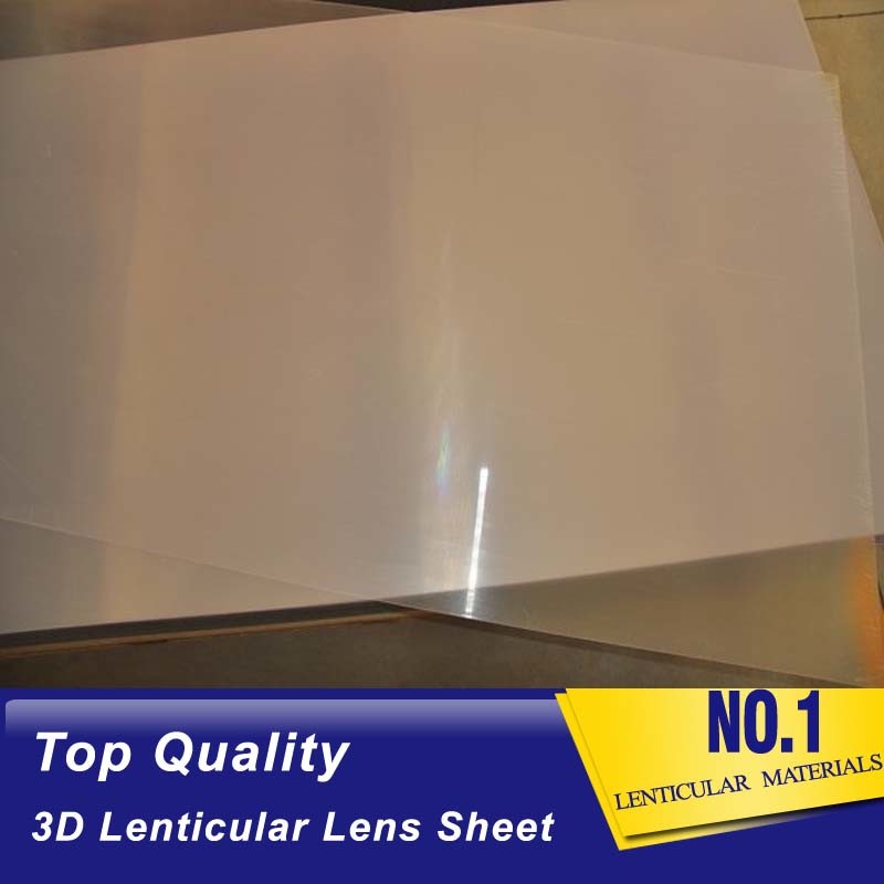PLASTIC LENTICULAR 75 LPI 0.6mm 3d plastic sheet lenticular lens film lenticular vs progressive lens material suppliers