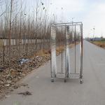 Stainless Steel Tray Rack Trolley For Food Drying 500 Pounds Capacity