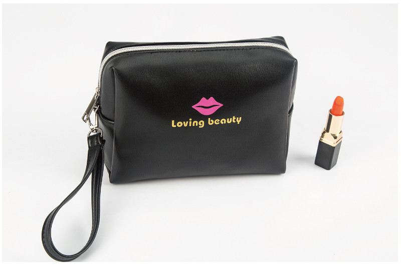 Loomiloo Adorable Roomy PU Cosmetic Bag For Travel