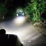 Automotive Outdoor LED Flood Lights 9 Inch 320 Watt 10w Each Cree Chips