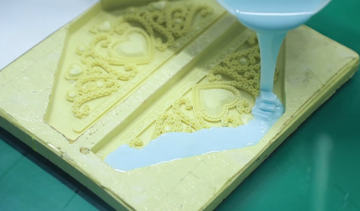 Condensation Curing Silicone Liquid Rubber For Making Architectural Decor Molds