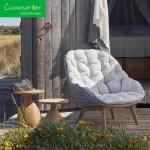 Morden Design Hotel Garden Sofa Teakwood Outdoor Furniture with Waterproof