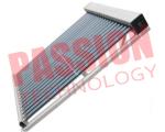 25 Tubes One Side Evacuated Tube Solar Thermal Collectors For Home Bathing