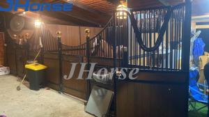 Wholesale Customized European Style Horse Stalls Horse Stable Farm With Powder Coated from china suppliers