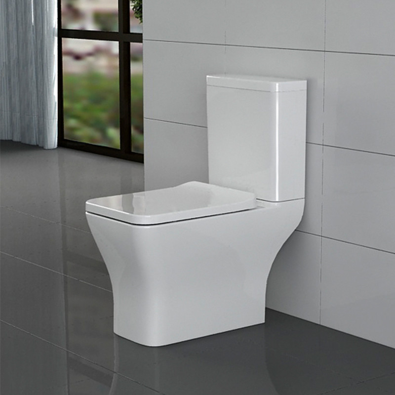 Sanitary Ware Two Piece Wc Closet 180mm P trap Soft closed