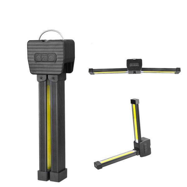 2pcs COB 5W 500 Lumen Aluminium ABS Work Light 1200mAh Lithium Battery 52*31