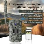 Practical 14MP Hunting Trail Camera , Night Vision 4G Wildlife Camera