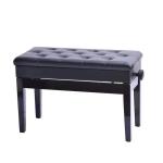 EASTONY Padded wooden Artist piano bench The net size and height of the single