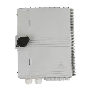 Wholesale IP65 Waterproof Outdoor Fiber Optic NAP Box 12 Port Fiber Termination Box from china suppliers