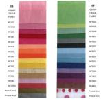 Uncoated Light Pink 750*500mm Multicolor Wrapping Paper DIY Crafts