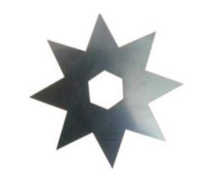 Wholesale 1.6mm 8 Tooth Brush Cutter Blade High Carbon Steel Lawn Mower Blades from china suppliers