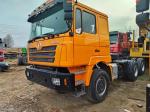 10 Wheels 6x4 F3000 Shacman Orange Dump Truck Heavy Duty Truck 8500x2500x3400mm