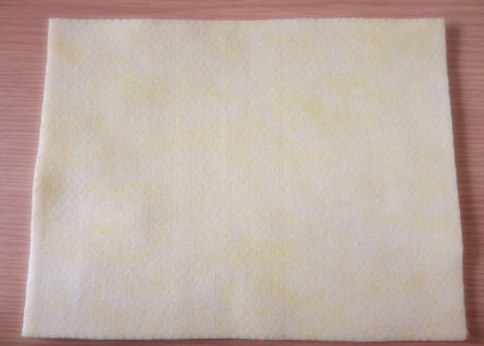 Medium Temperature Air Filter Dacron / Polyester Felt Fabric with Fiberglass Scrim 150 - 170 Degree ISO Supplier