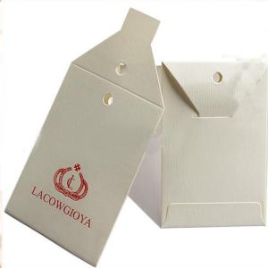 Wholesale PMS Custom Card Printing White Cardboard Gift Card Kraft Hang Tags 1mm Thickness from china suppliers