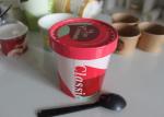 8oz Branded Disposable Ice Cream Paper Cups with Our Brand