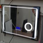 Led Tempered Dressing Glass Mirror 12V Waterproof Wall Mounted