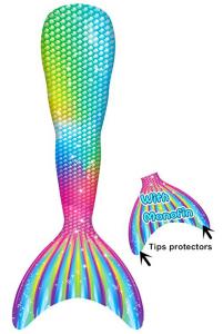 Wholesale Durable Ultra - Shiny Mermaid Tail For Swimming With Monofin Swimsuit For Kids from china suppliers