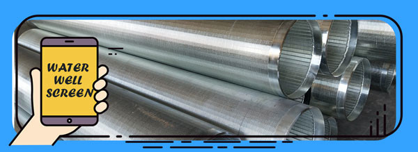 Customized Continuous Slot Johnson Wire Screen 89mm Diameter